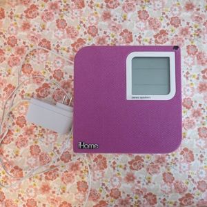 Ihome clock and speaker